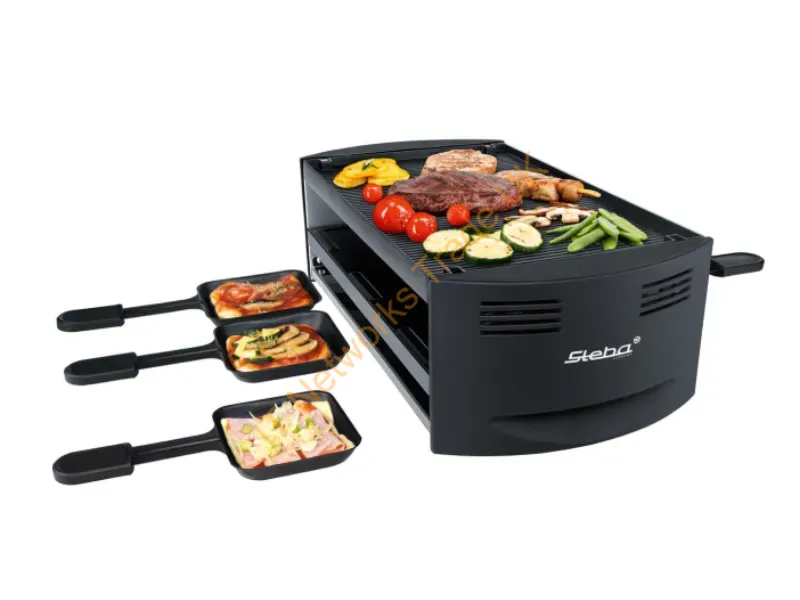 630600 - Steba RC 6 Bake & Grill 6 person(s) 1500 W Black