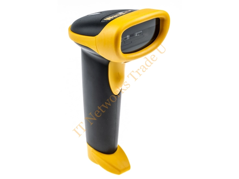 Wasp WWS500 Freedom Cordless Barcode Scanner CCD Yellow