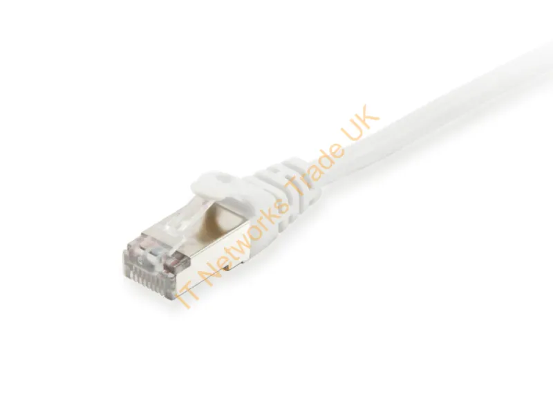 635516 - Equip Cat.6 S/FTP Patch Cable, 10.0m, White, 9pcs/set
