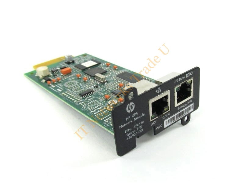 636934-001 HP Ups Network Module Mini-slot Kit Remote Management Adapter Networking Accessory