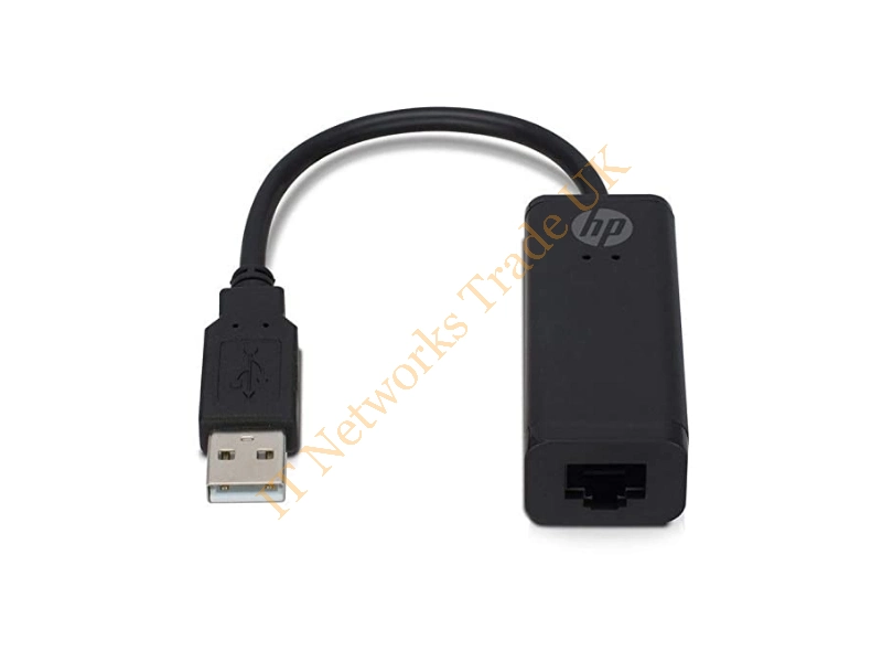 637047-001 HP USB Ethernet Network Adapter USB to RJ-45 Dongle Adapter