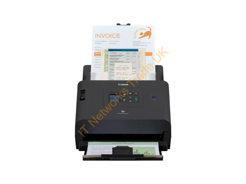 6383C003 - Canon imageFORMULA DR-S250N Network Document Scanner with QR Code Support