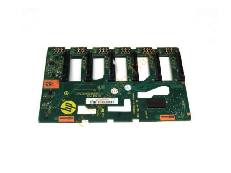 638929-001 HP 6-Bay LFF Hard Drive Backplane Board for ProLiant ML350e Gen8 Server Server Accessory