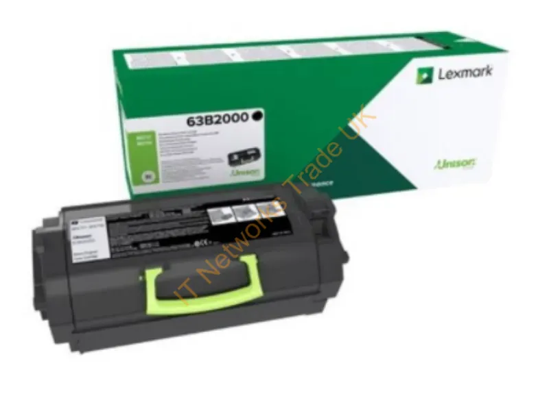 Lexmark 63B2000 Toner black, 11K pages Accessory