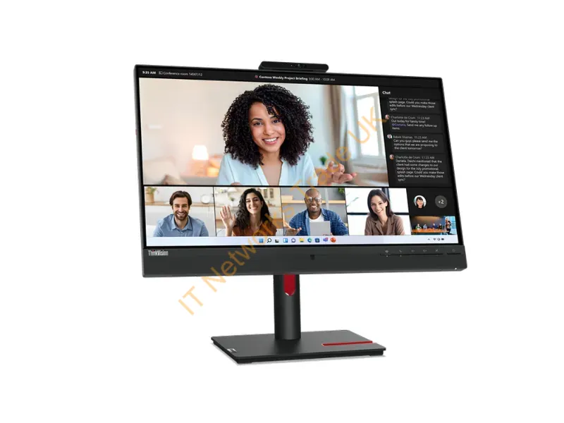 63D7UAR3US - Lenovo Thinkvision T24Mv-30 Led Display 23.8" 1920 X 1080 Pixels Full Hd Black