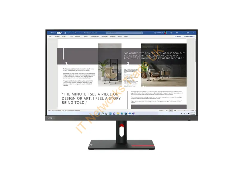 63DFKAR4US - Lenovo S27I30 27" Mntr Hdmi