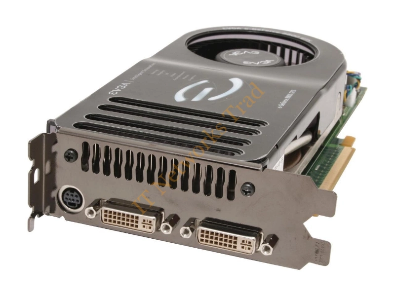 640-P2-N824-K1 EVGA -GeForce 8800 GTS 640MB 320-Bit GDDR3 PCI Express x16 HDCP Ready/ SLI Support Video Graphics Card