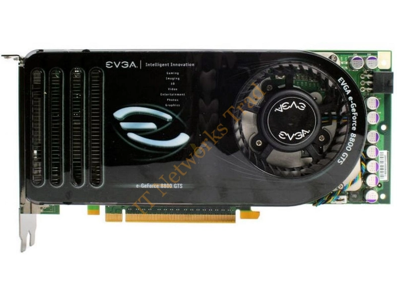 640-P2-N825-TX EVGA -GeForce 8800 GTS SuperClocked 640MB GDDR3 320-Bit HDCP Ready SLI Supported PCI Express x16 Video Graphics Card