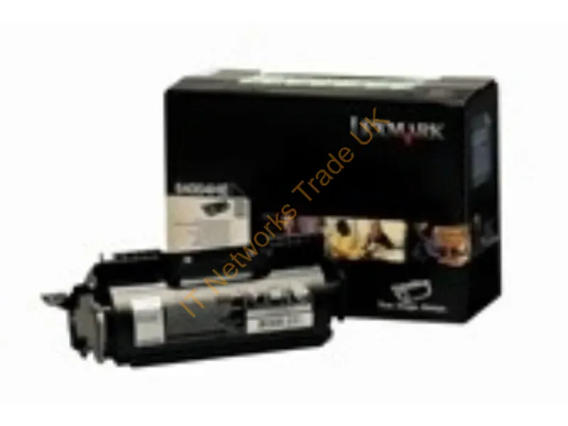 64004HE - Lexmark 64004HE Toner cartridge black return program for Etikettes, 21K pages ISO/IEC 19752 for Lexmark T 640/644