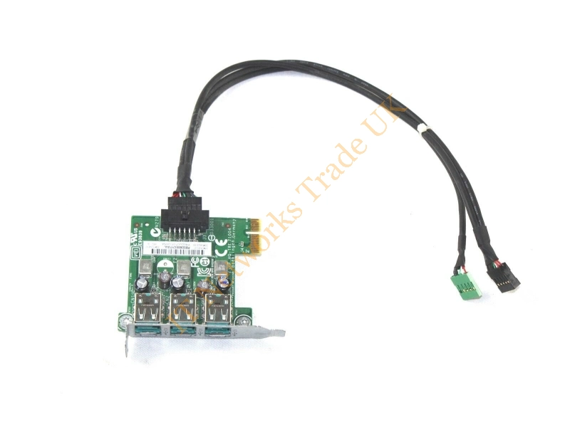 SKU: 640274-001 - HP - 3-Port Powered 12V USB Card With Cable for RP5800 Desktop - Retail Processor