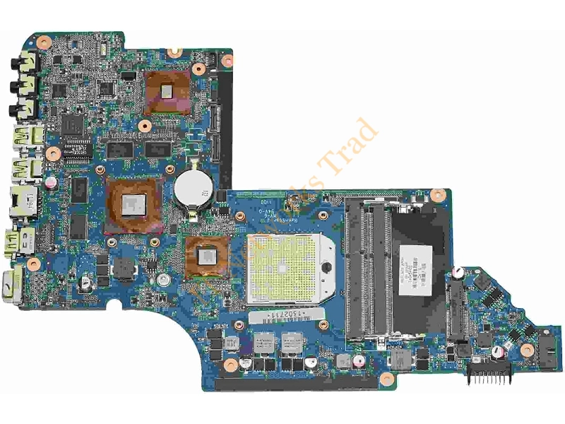640454-001 HP System Board for Dv6-6000 Hd6650/1GB Amd S1 Notebook PC Laptop Motherboard