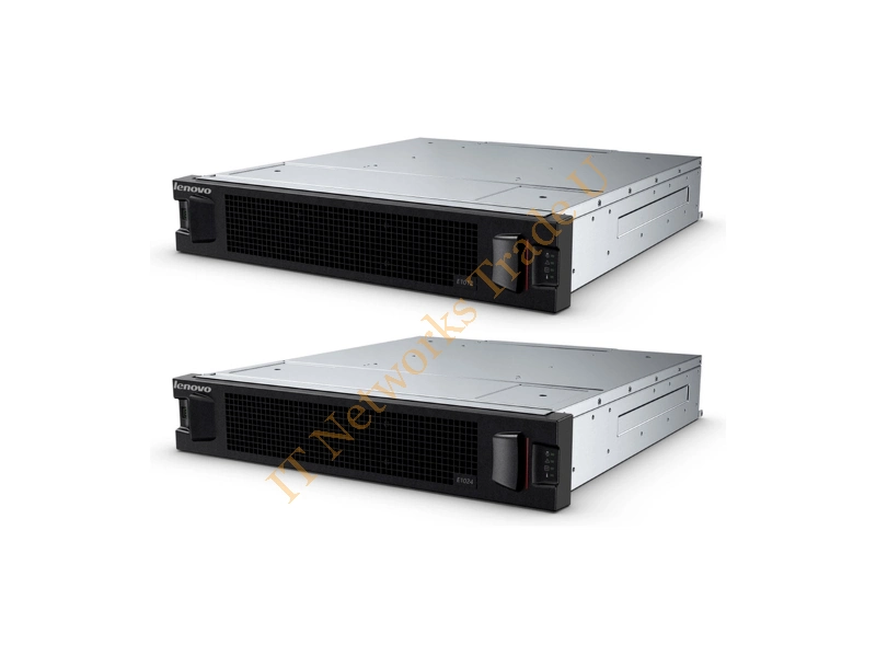 64111B2 Lenovo Storage E1012 LFF Disk Expansion Enclosure Network Storage System