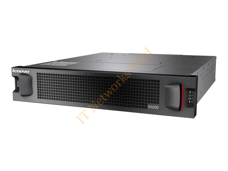 64113B4 Lenovo Storage S3200 SFF Chassis SAS Dual Controller SAN Storage System