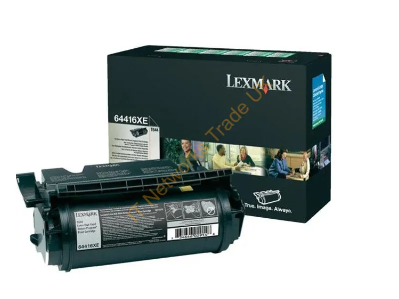 Lexmark 64416XE Toner black, 32K pages Accessory