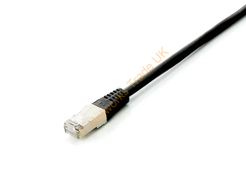 645690 - Equip Cat.6A Platinum S/FTP Patch Cable, Black, 1.0m , 10pcs/set