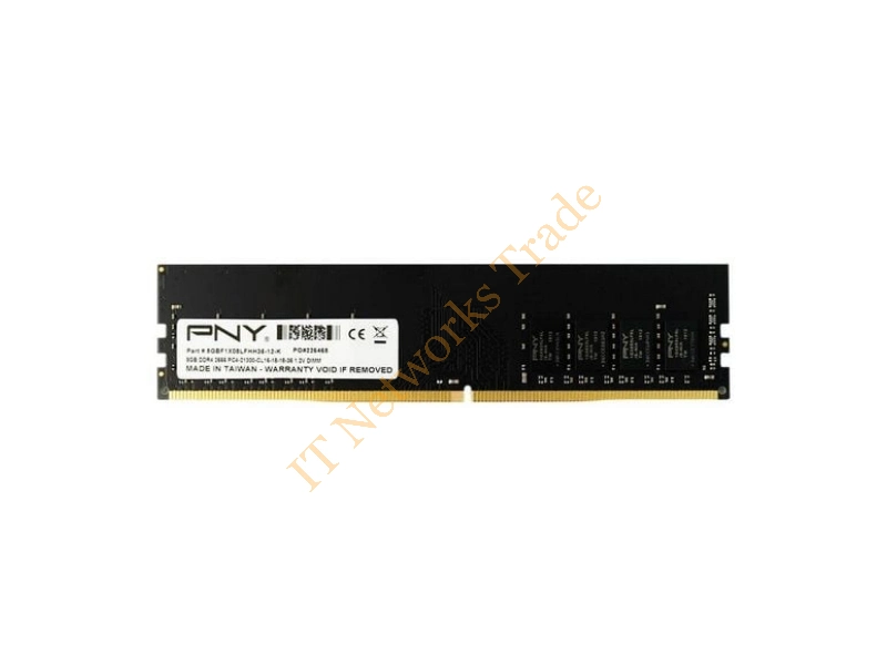 6464WKDXA8G17TWK-OF0 PNY 512MB DDR-266MHz PC2100 non-ECC Unbuffered CL2.5 184-Pin DIMM Memory Module Desktop Memory
