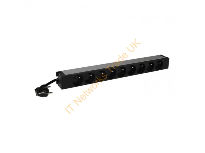646810 - Middle Atlantic Products 646810 power distribution unit (PDU) 9 AC outlet(s) 1U Black