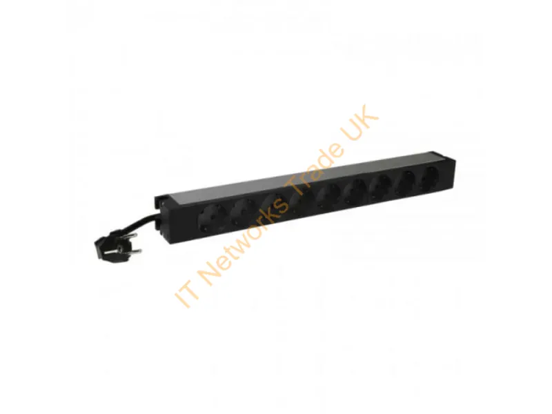 646812-CP8 - Middle Atlantic Products 646812-CP8 power distribution unit (PDU) 9 AC outlet(s) 1U Black