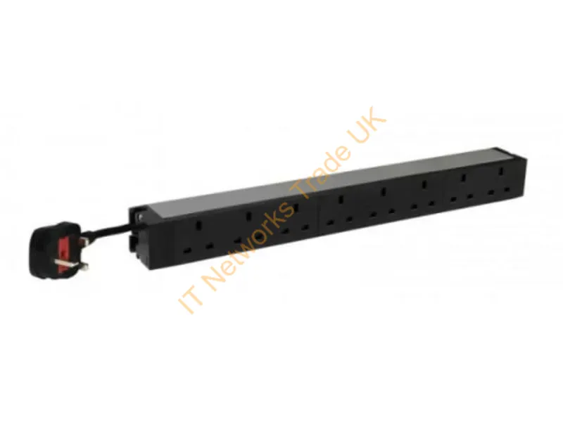 646813-CP8 - Middle Atlantic Products 646813-CP8 power distribution unit (PDU) 8 AC outlet(s) 1U Black