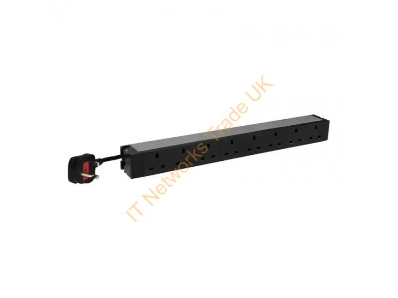 646813 - Middle Atlantic Products 646813 power distribution unit (PDU) 8 AC outlet(s) 1U Black