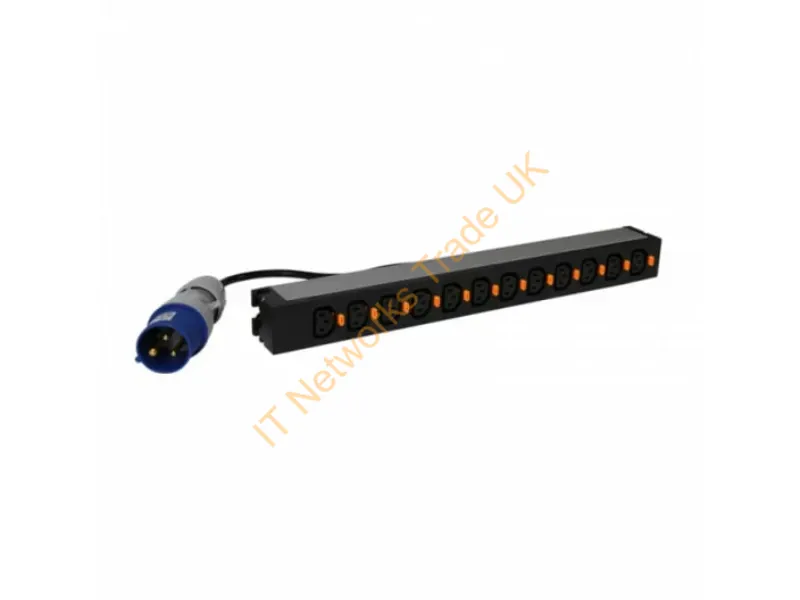 646815-CP8 - Middle Atlantic Products 646815-CP8 power distribution unit (PDU) 12 AC outlet(s) 1U Black