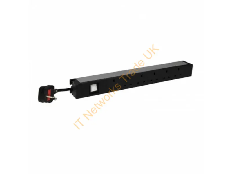 646824-CP8 - Middle Atlantic Products 646824-CP8 power distribution unit (PDU) 6 AC outlet(s) 1U Black