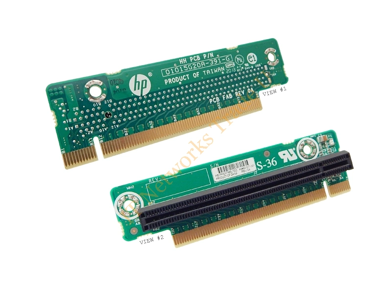 647077-001 HP PCI-Express X16 Riser Card (with Front Right Bracket) for ProLiant Sl230s G8 Server Accessory