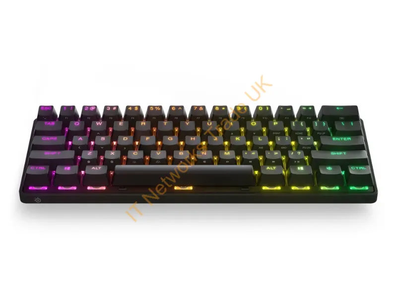 64842 - Steelseries Apex Pro Mini Wireless Keyboard Gaming Usb + Rf Wireless + Bluetooth Qwerty English Black