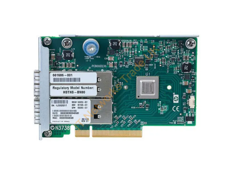 649282-B21 HP InfiniBand Dual-Port 10 / 40GB 544FLR-QSFP PCI-Express Host Channel Adapter
