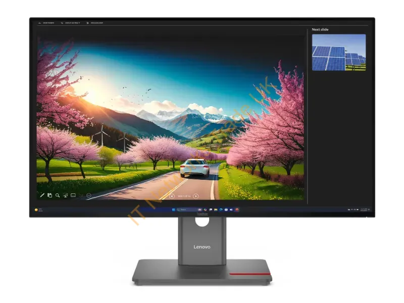 64A8YAR2US - Lenovo 31.5 Uhd 4-Sided Ultra Thin Bezel In-Plane Swtiching Display; 24-120Hz Variable Refresh Rate