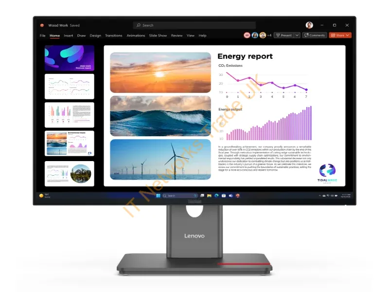 64B2GAT1EU - Lenovo LCD-Display ThinkVision P24Q-40 - 60.5 cm (23.8) - 2