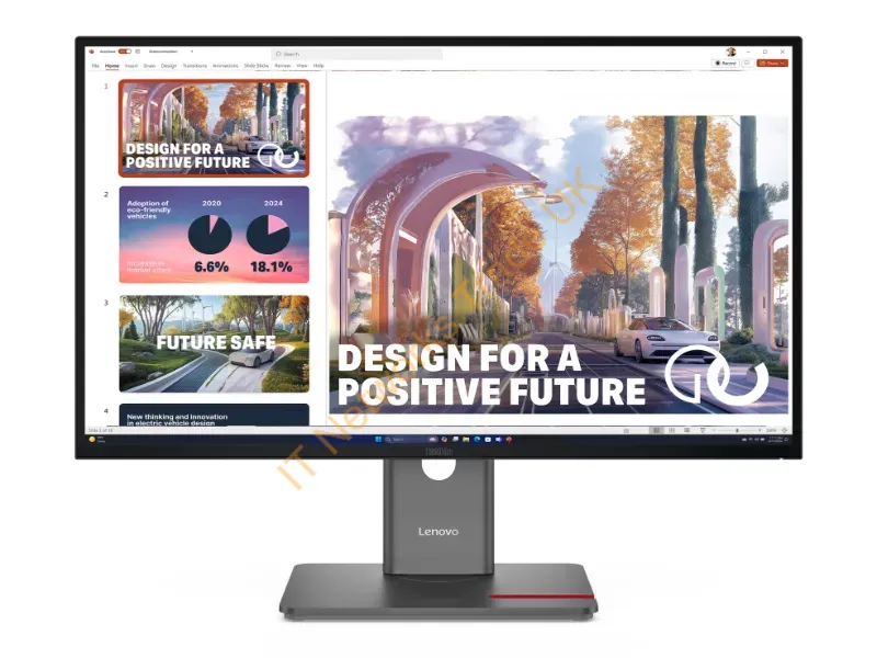 64B3GAR2U2 - Lenovo Thinkvision P27Qd-4027In Qhd Display Experience The Variable Refresh Rate Of 24-120Hz; Usb-C Docking One Cable Solution With Dp Out And 140W Pd3.1