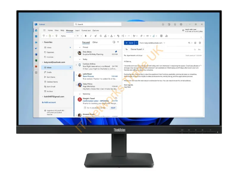 64B5KAT1UZ - Lenovo Ts S244E 23.8" Monitorhdmi