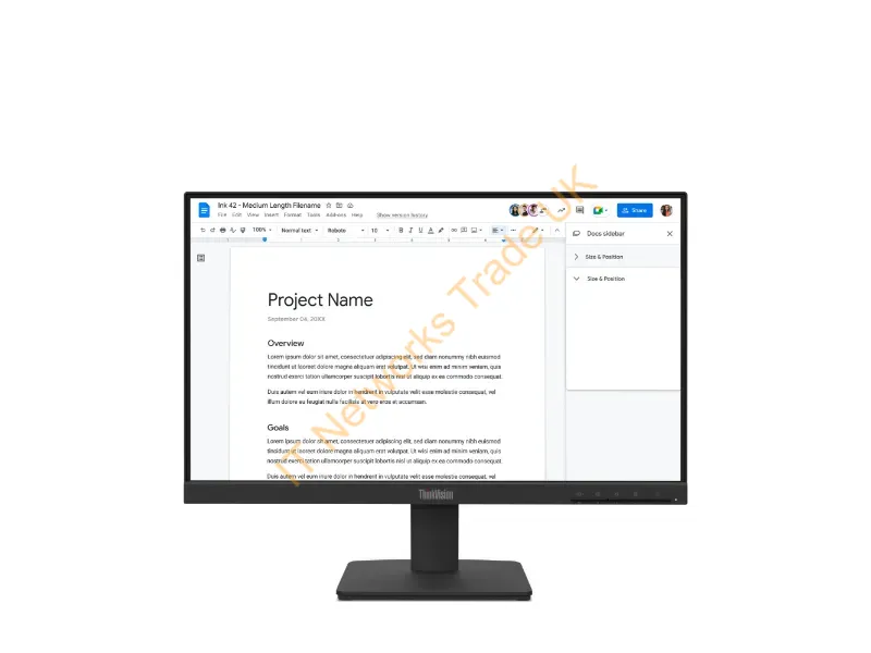64CBKAT6UZ - Lenovo S22-4E(D25215Fs0) 21.5 Monitor-