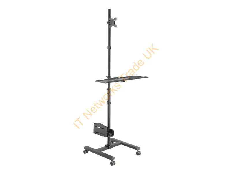 650171 - Equip 17"-32" Single Monitor Mobile Workstation