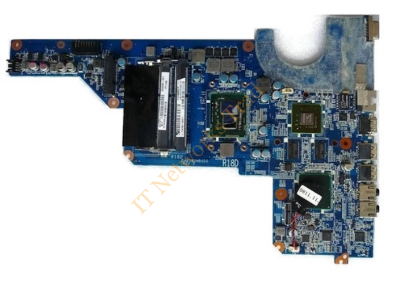 650198-001 HP System Board Intel Socket-989 for G6 G7 Notebook PC Laptop Motherboard