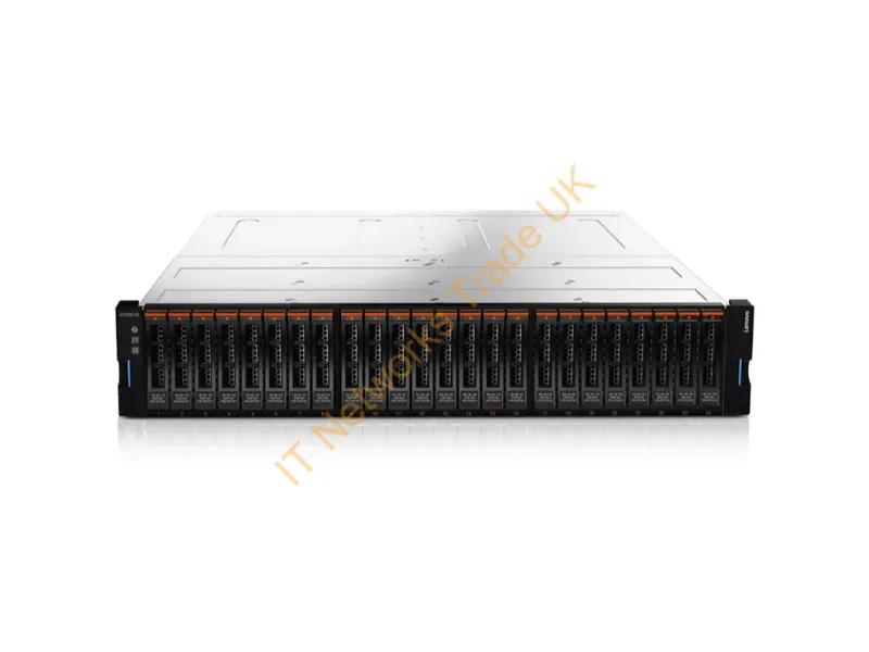6535EN2 - Lenovo Storage V3700 V2 Rack (2U) Black, Silver disk array Storage Array Network (SAN)