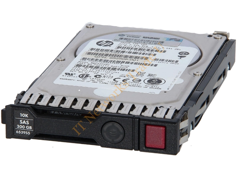 653955-001B - Hewlett Packard Enterprise 300GB hot-plug dual-port SAS internal hard drive