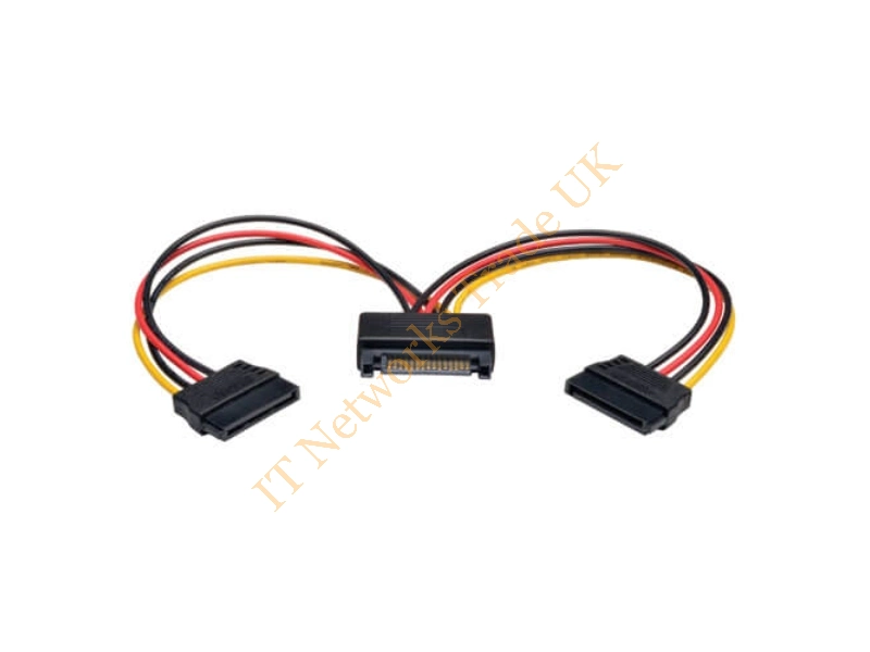 654000-001 HP 100mm SATA Power Splitter Y Cable for ENVY h8-1400z CTO Desktop PC Connector