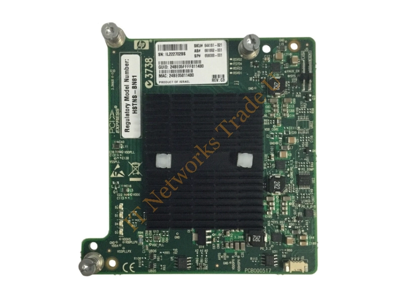 656088-001 HP Infiniband PCI-Express Blade Mezzanine Host Channel Adapter Server Accessory