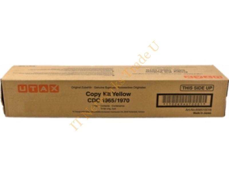 656510016 - UTAX 656510016 Toner yellow, 30K pages Accessory