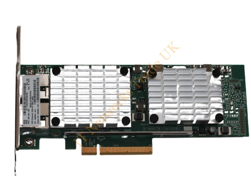 656594-001 HP 530T 2-Port 10GB/s RJ-45 PCI-Express x8 Network Ethernet Adapter