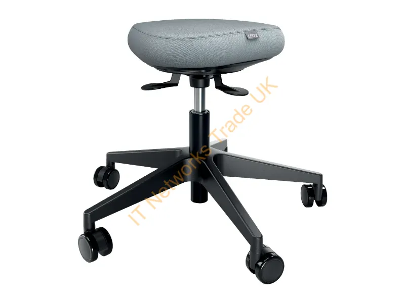 65770095 - Leitz Ergo Active Sitting Stool with Wheels and Wobble Comfort Seat