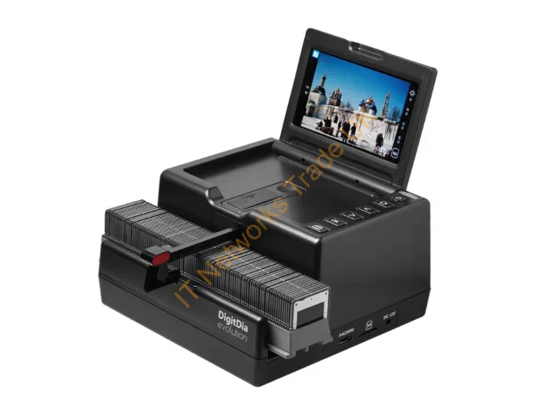 65800 - Reflecta DigitDia evolution Film/slide scanner Black