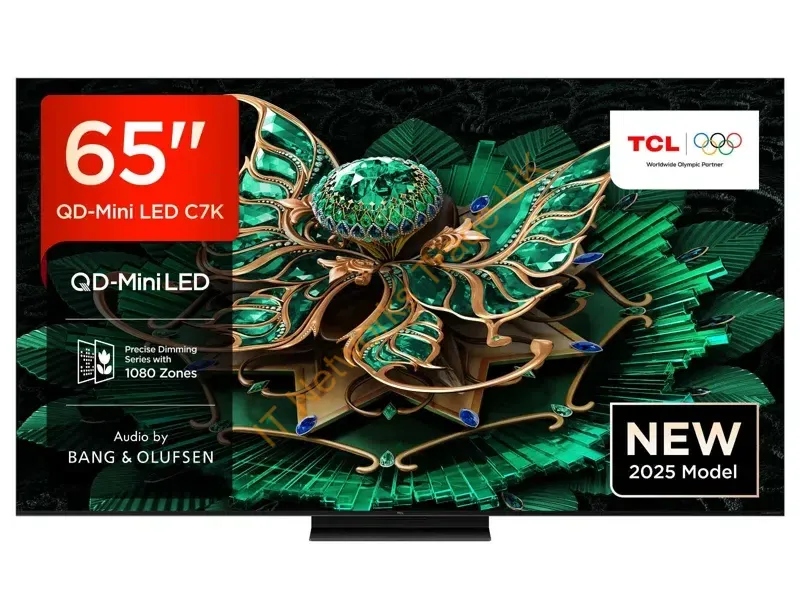 65C7K-UK - TCL 65C7K-UK TV 165.1 cm (65") 4K Ultra HD Smart TV Wi-Fi Black 3000 cd/m�