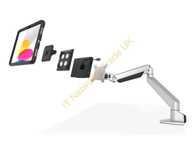 660REACHVHBMM01H01 - Compulocks 660Reachvhbmm01H01 Multimedia Cart/Stand Black, Silver Tablet Multimedia Stand