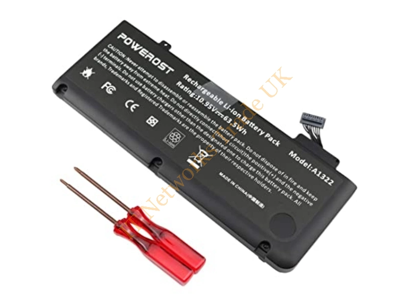 661-5557 Apple 10.95V 63.5WH Lithium Ion Laptop Battery