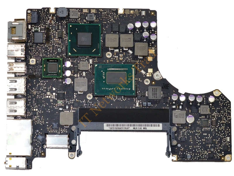 661-6589 Apple Logic Board with i7-3520M 2.90Ghz CPU for MacBook Pro 13-inch Mid 2012 Laptop Motherboard