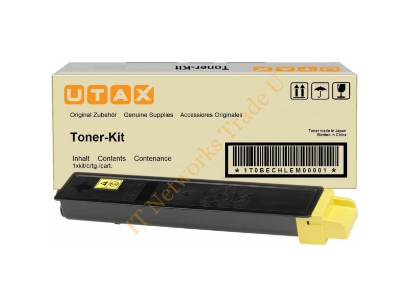 662511016 - UTAX 662511016 Toner yellow, 12K pages Accessory