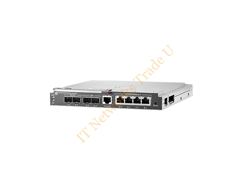 663658-001 HP 6125G/XG 16-Ports 10/100/1000 and 1 RJ-45 Console Management Blade Network Switch